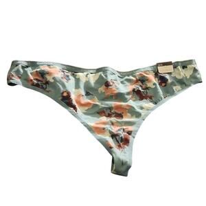 Cacique Thong Women's 26/28 Floral Multicolor